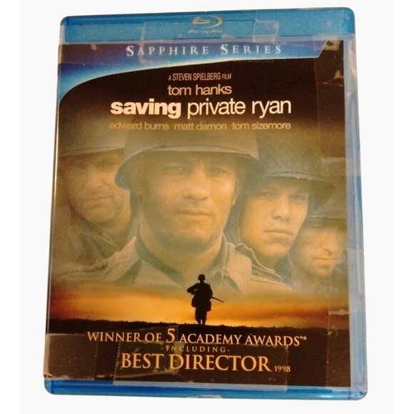 Saving Private Ryan Sapphire Series Blu Ray 2 Disc Set Steven Spielberg - Picture 1 of 7